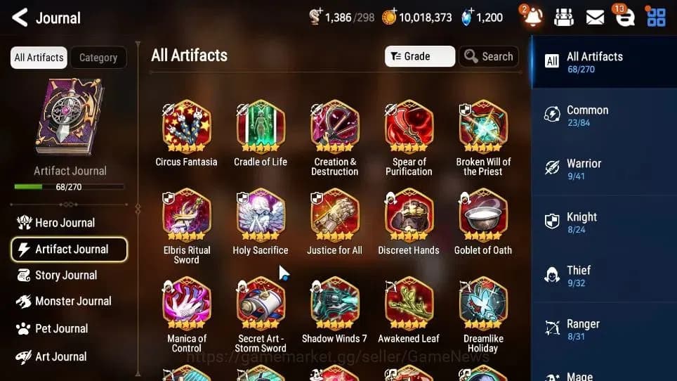 Epic Seven Accounts GLOBAL Unverif|New Era|10 ML(BArunka,LOTScales,Bel image 9