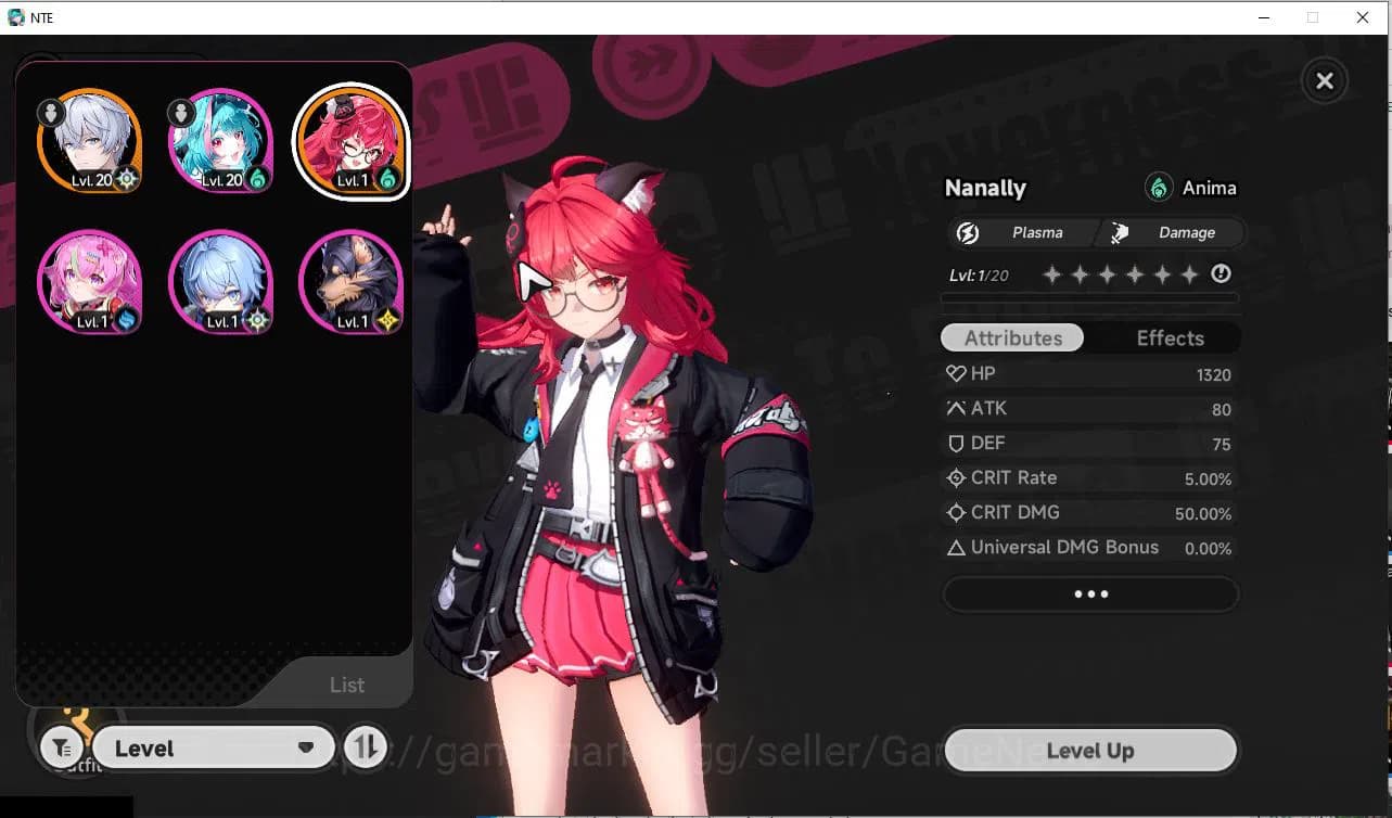 Neverness to Everness Accounts NA HL 3 | Fresh Starter 1 SSR (Nanally) + 4 SR (Sk image 1