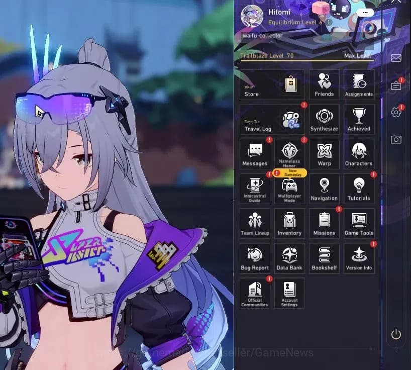 Honkai Star Rail Accounts Asia|TL 70|Triple DoT|Free GI+ZZZ|22 Limited|[Fire image 2
