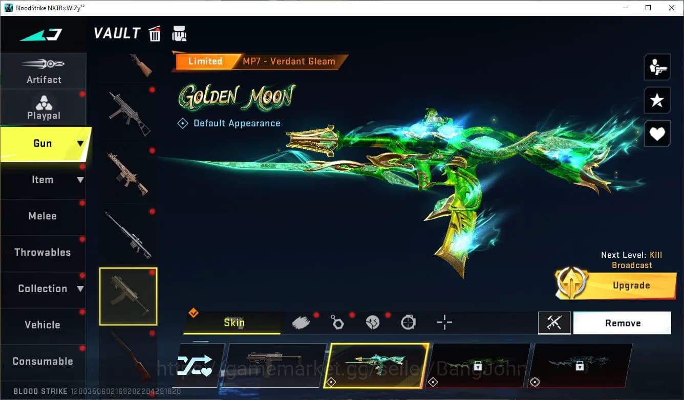 Blood Strike Accounts ASIA|ETHERNAL=AUG(LVL 4)|EVO=FAL|COLLAB=FAL,M700,K image 10