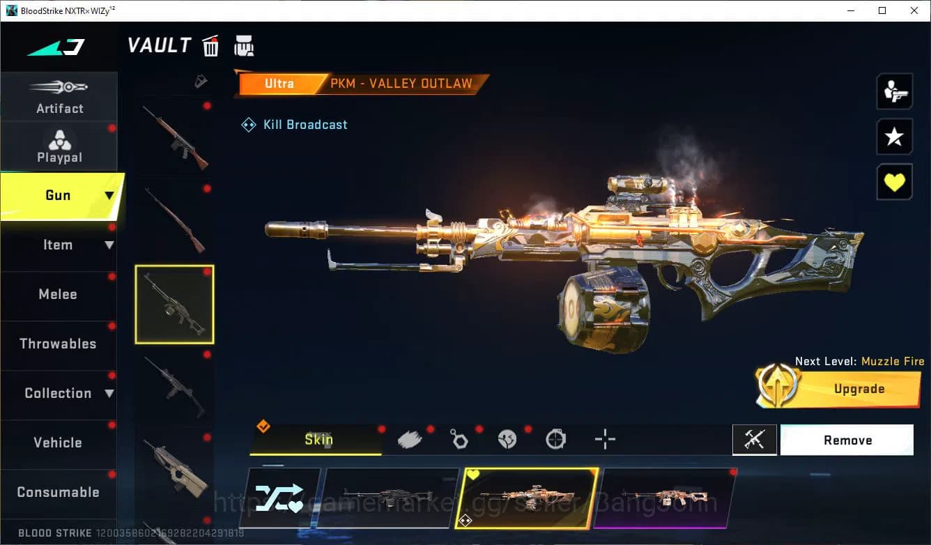 Blood Strike Accounts ASIA|ETHERNAL=AUG(LVL 4)|EVO=FAL|COLLAB=FAL,M700,K image 16
