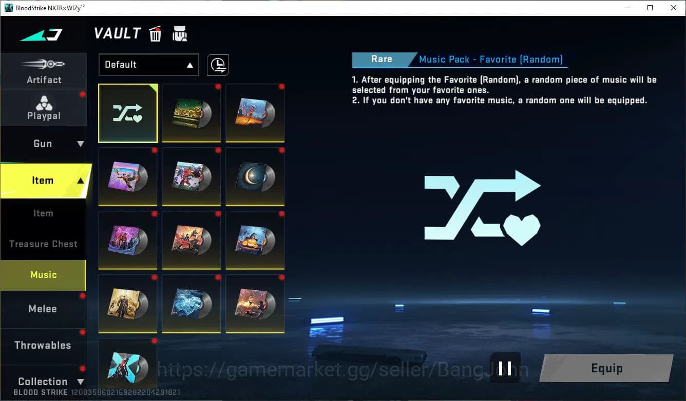 Blood Strike Accounts ASIA|ETHERNAL=AUG(LVL 4)|EVO=FAL|COLLAB=FAL,M700,K image 5