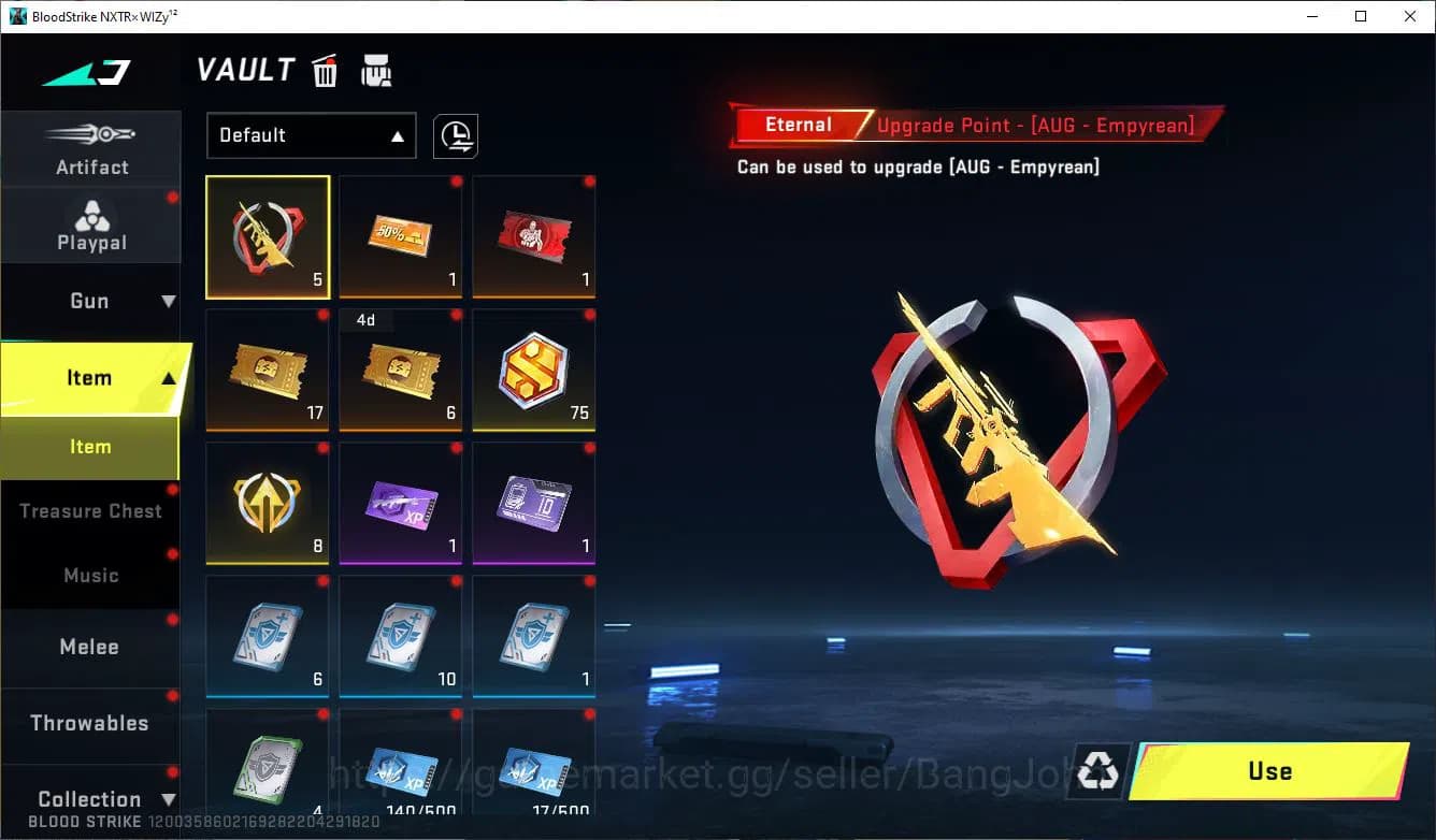 Blood Strike Accounts ASIA|ETHERNAL=AUG(LVL 4)|EVO=FAL|COLLAB=FAL,M700,K image 7