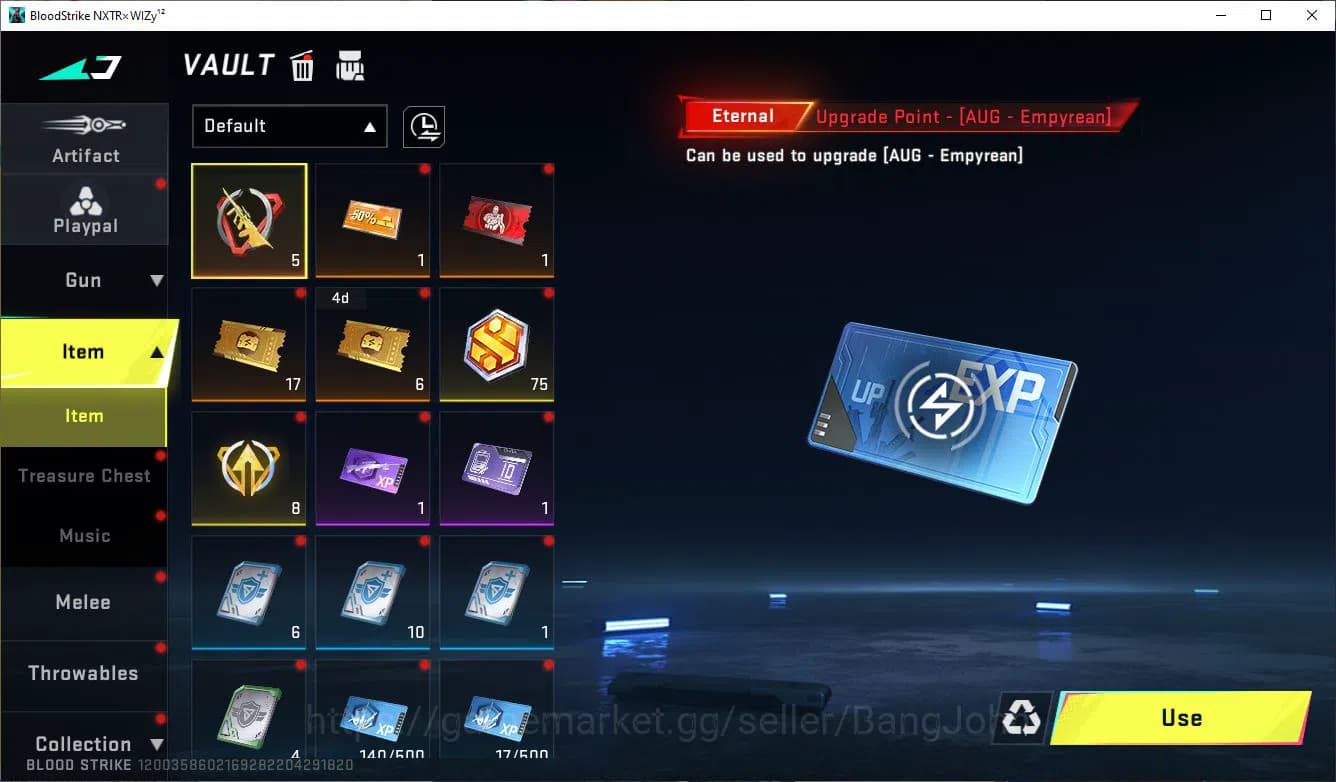 Blood Strike Accounts ASIA|ETHERNAL=AUG(LVL 4)|EVO=FAL|COLLAB=FAL,M700,K image 8