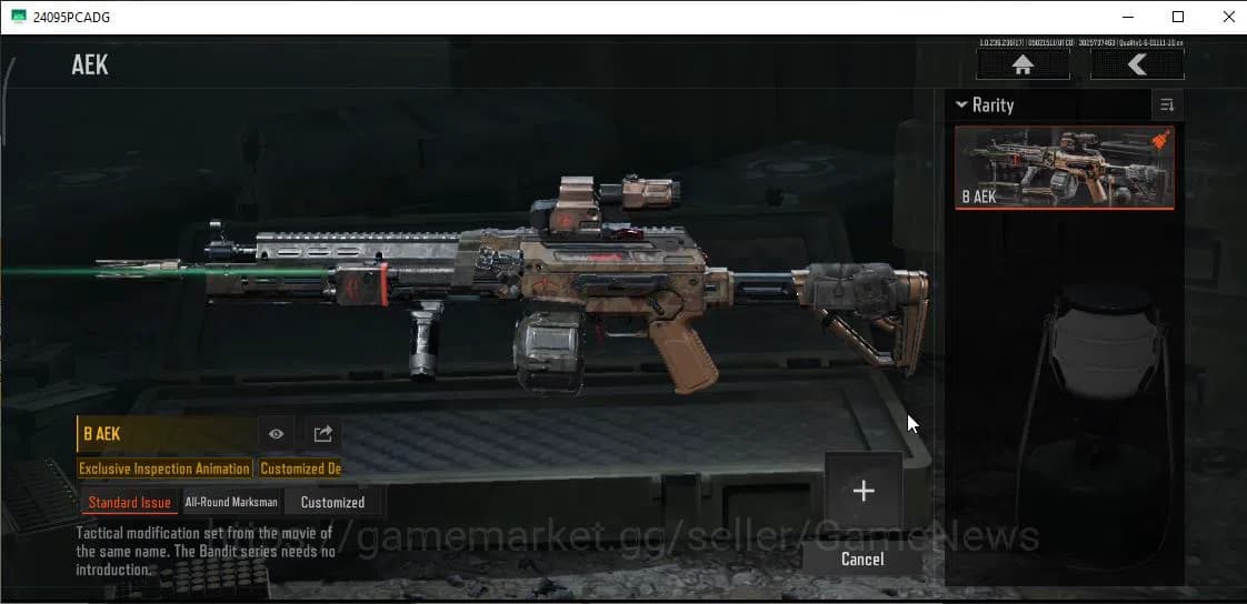 Arena Breakout Accounts MOBILE Lv30|SV 29,5M|CV 12M|Machete|B AEK,Koi LR-A image 20