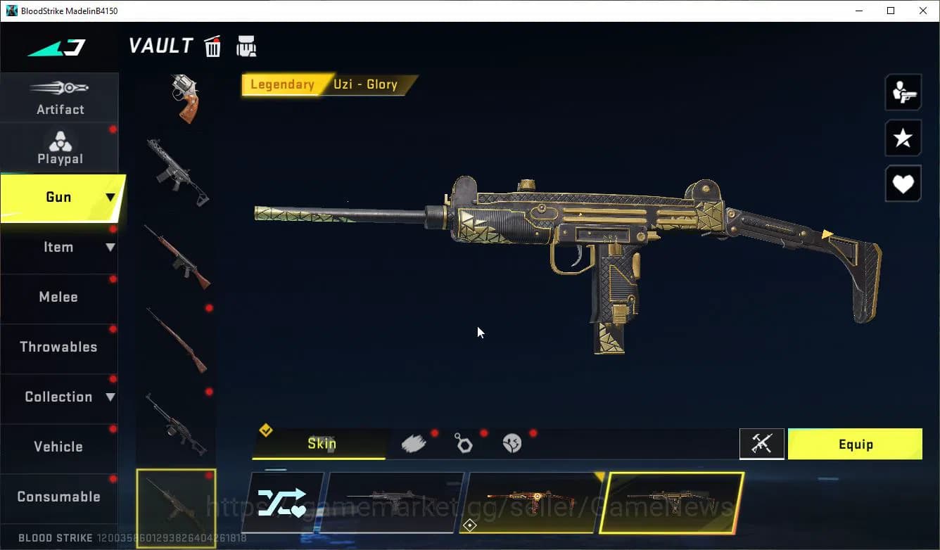 Blood Strike Accounts ASIA|Starter MELE Scythe-LunaSlash+ 1 ULTRA [Ethan image 10