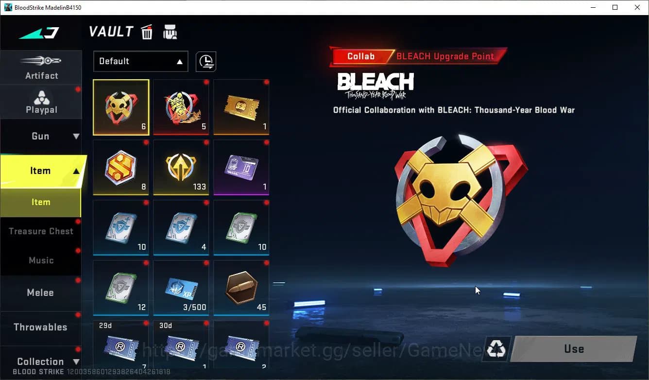 Blood Strike Accounts ASIA|Starter MELE Scythe-LunaSlash+ 1 ULTRA [Ethan image 11