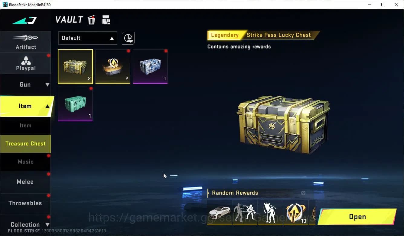 Blood Strike Accounts ASIA|Starter MELE Scythe-LunaSlash+ 1 ULTRA [Ethan image 12