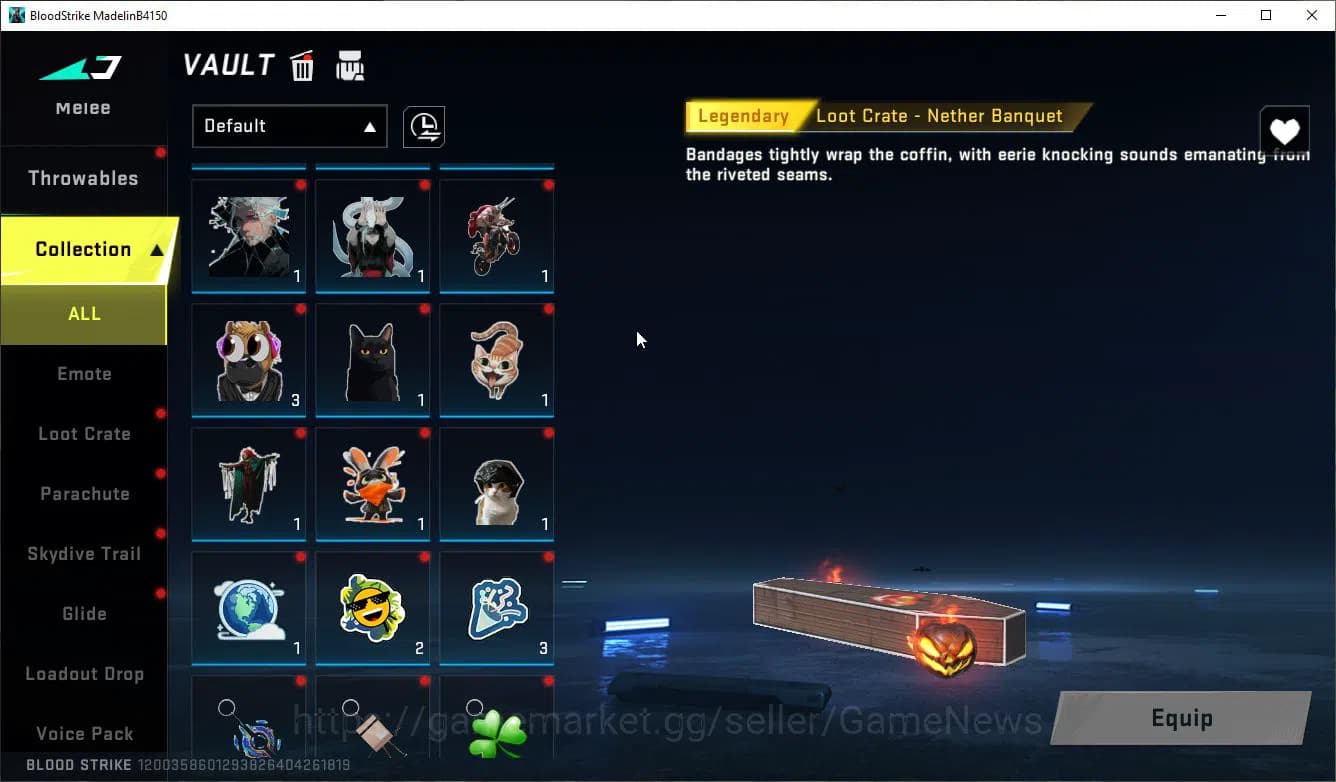 Blood Strike Accounts ASIA|Starter MELE Scythe-LunaSlash+ 1 ULTRA [Ethan image 14