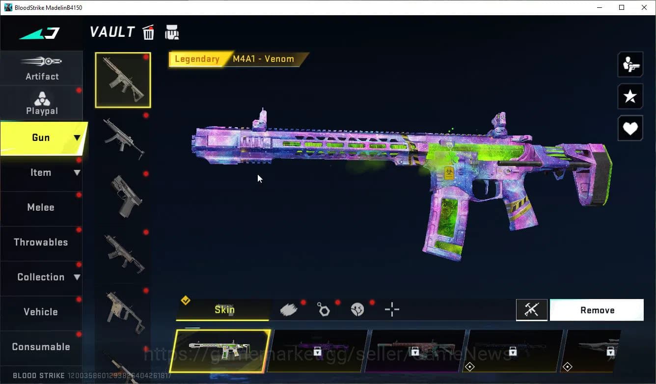 Blood Strike Accounts ASIA|Starter MELE Scythe-LunaSlash+ 1 ULTRA [Ethan image 6