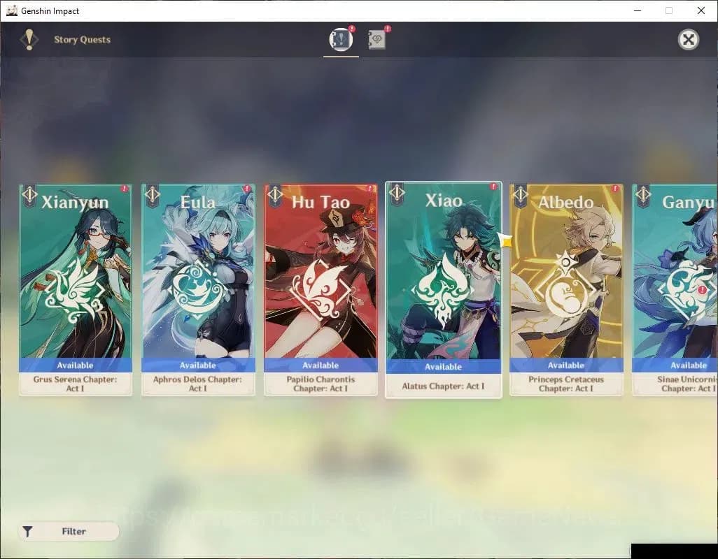 Genshin Impact Accounts ASIA|AR43|2Limited+24(*4Character)|Linnea,Columbin image 12