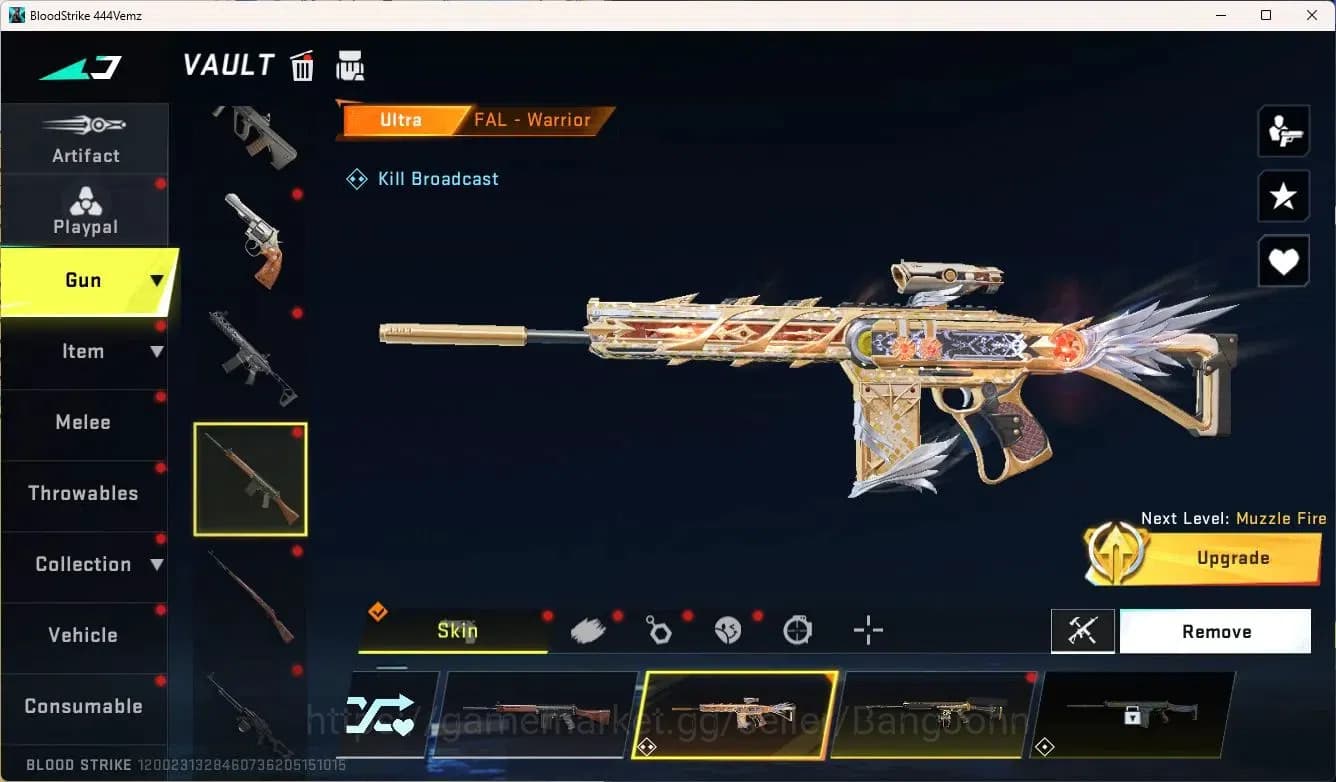 Blood Strike Accounts ASIA|LIMITED,RPK|ULTRA,QBZ95,FAL,INP-9DESERT EAGLE image 12