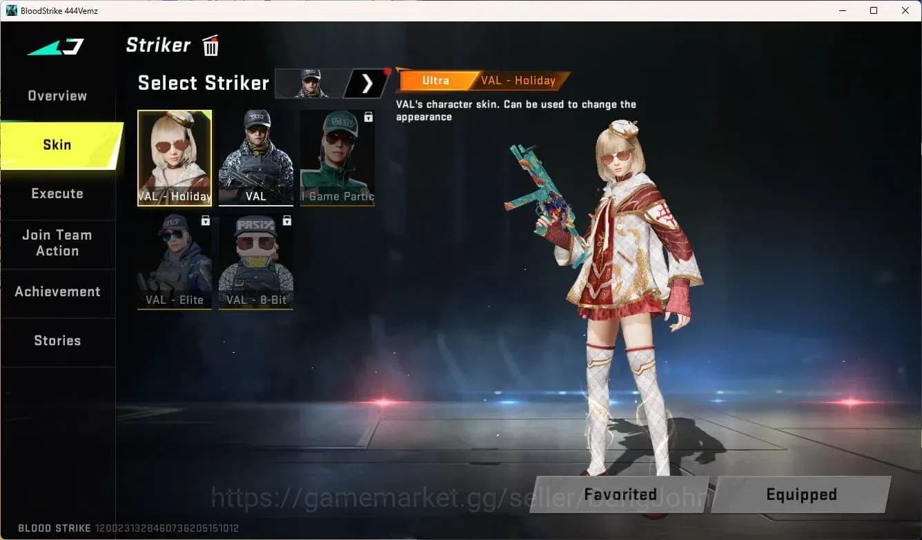 Blood Strike Accounts ASIA|LIMITED,RPK|ULTRA,QBZ95,FAL,INP-9DESERT EAGLE image 2
