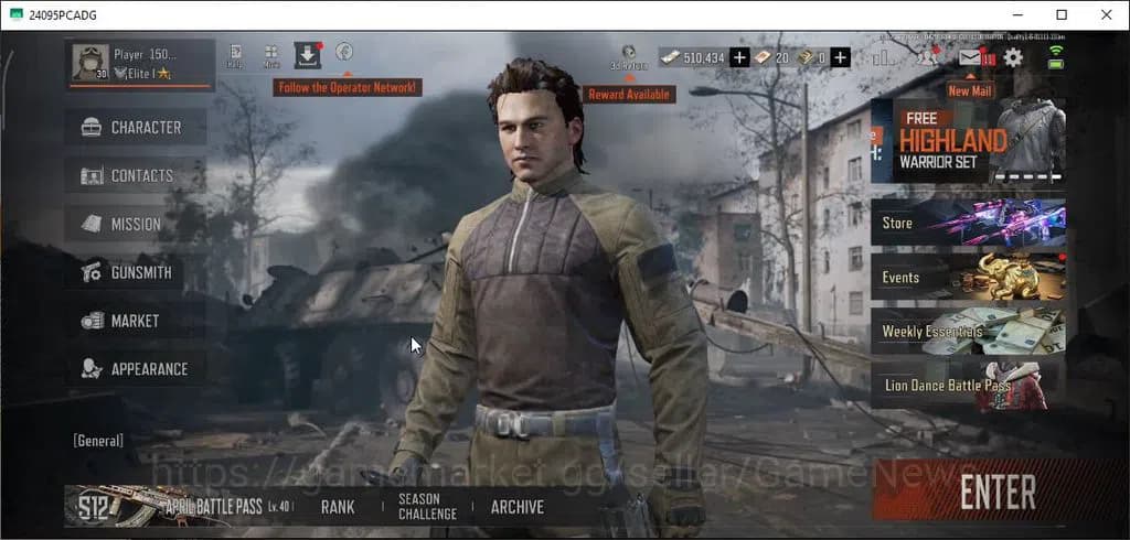 Arena Breakout Accounts MOBILE Lv30|SV 17,3M|CV 13M|Decree VSS|B AK-74N,GM image 1