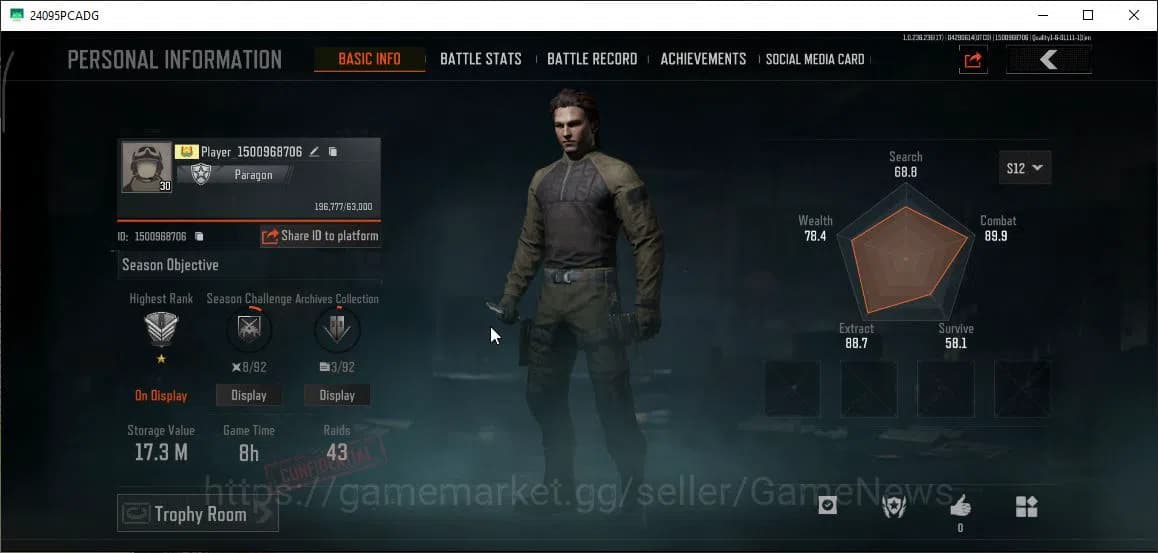Arena Breakout Accounts MOBILE Lv30|SV 17,3M|CV 13M|Decree VSS|B AK-74N,GM image 14