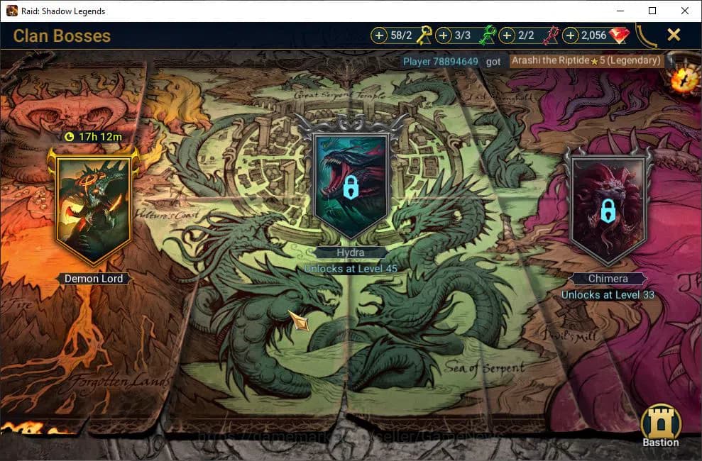 Raid: Shadow Legends Accounts Lv26 608K Power|1 Myth-Androc+24 Legendary(Xenomor image 18