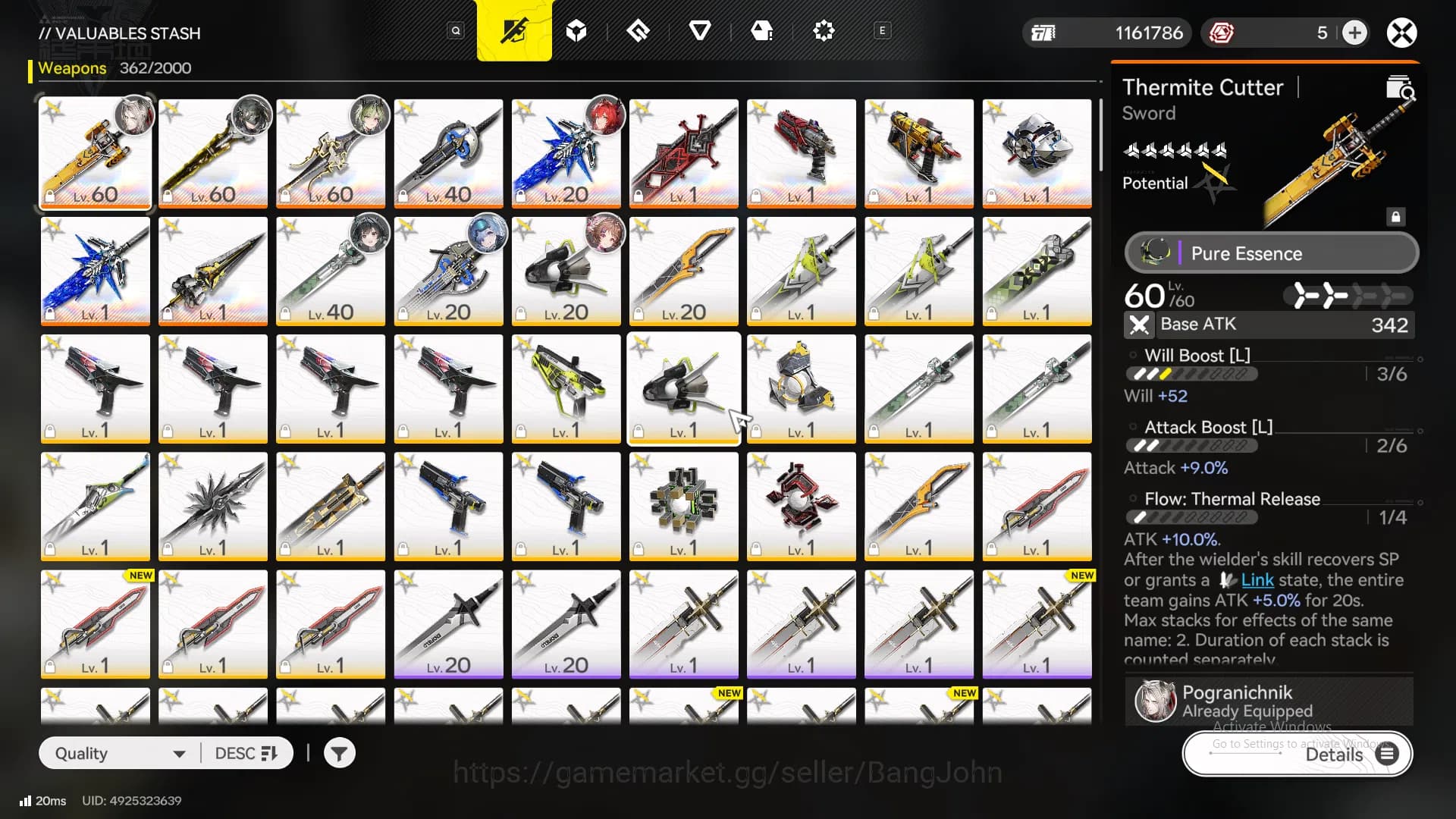 Arknights: Endfield Accounts Mid Game | ASIA | Laevatain | Yvonne | lifeng | po image 4