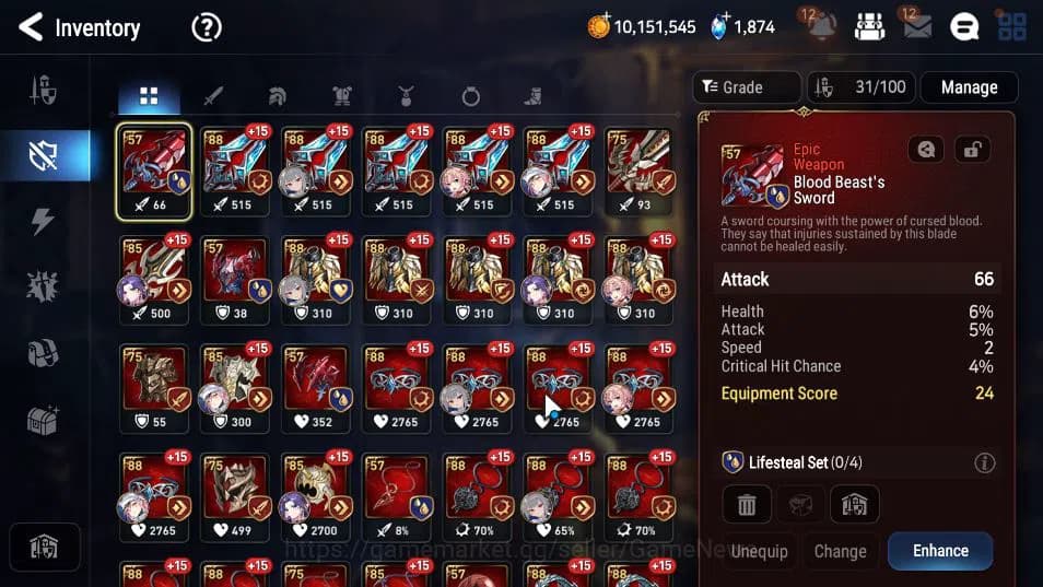 Epic Seven Accounts GLOBAL Unverif|New Era|3 ML(SP Politis,SE Celine,T image 13