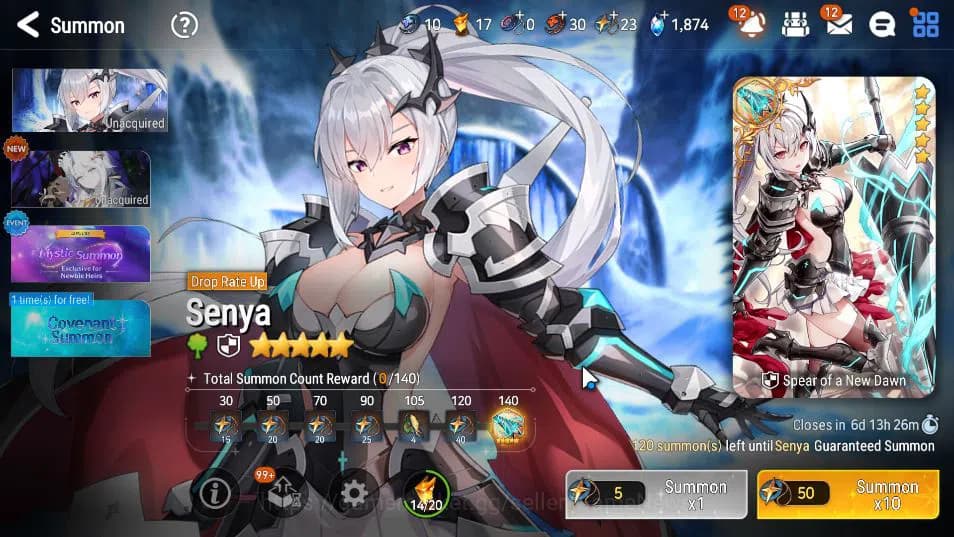 Epic Seven Accounts GLOBAL Unverif|New Era|3 ML(SP Politis,SE Celine,T image 17