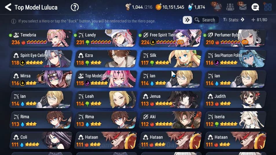 Epic Seven Accounts GLOBAL Unverif|New Era|3 ML(SP Politis,SE Celine,T image 2
