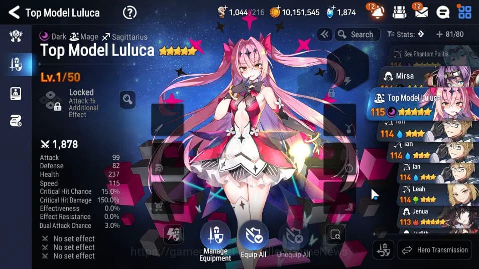 Epic Seven Accounts GLOBAL Unverif|New Era|3 ML(SP Politis,SE Celine,T image 3