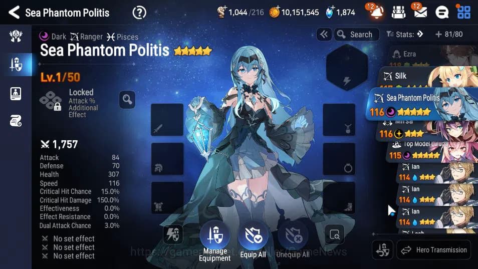 Epic Seven Accounts GLOBAL Unverif|New Era|3 ML(SP Politis,SE Celine,T image 4