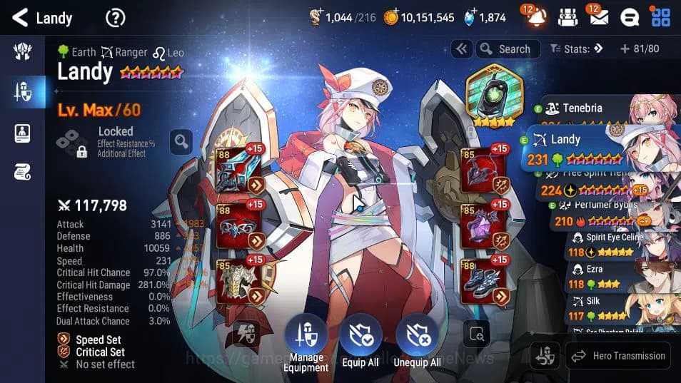 Epic Seven Accounts GLOBAL Unverif|New Era|3 ML(SP Politis,SE Celine,T image 6