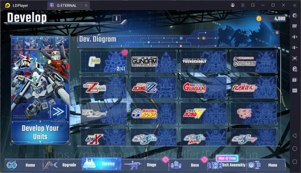SD Gundam G Generation ETERNAL Accounts Global| Rank 1 | FreshStory | 100+K Diamond, Selec image 6