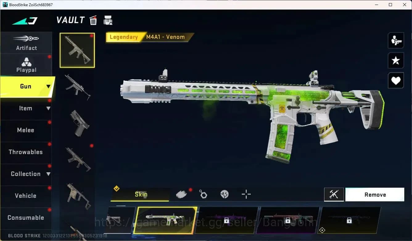 Blood Strike Accounts ASIA | Limited Butterfly Knife (2nd Anniv) | EVANG image 3