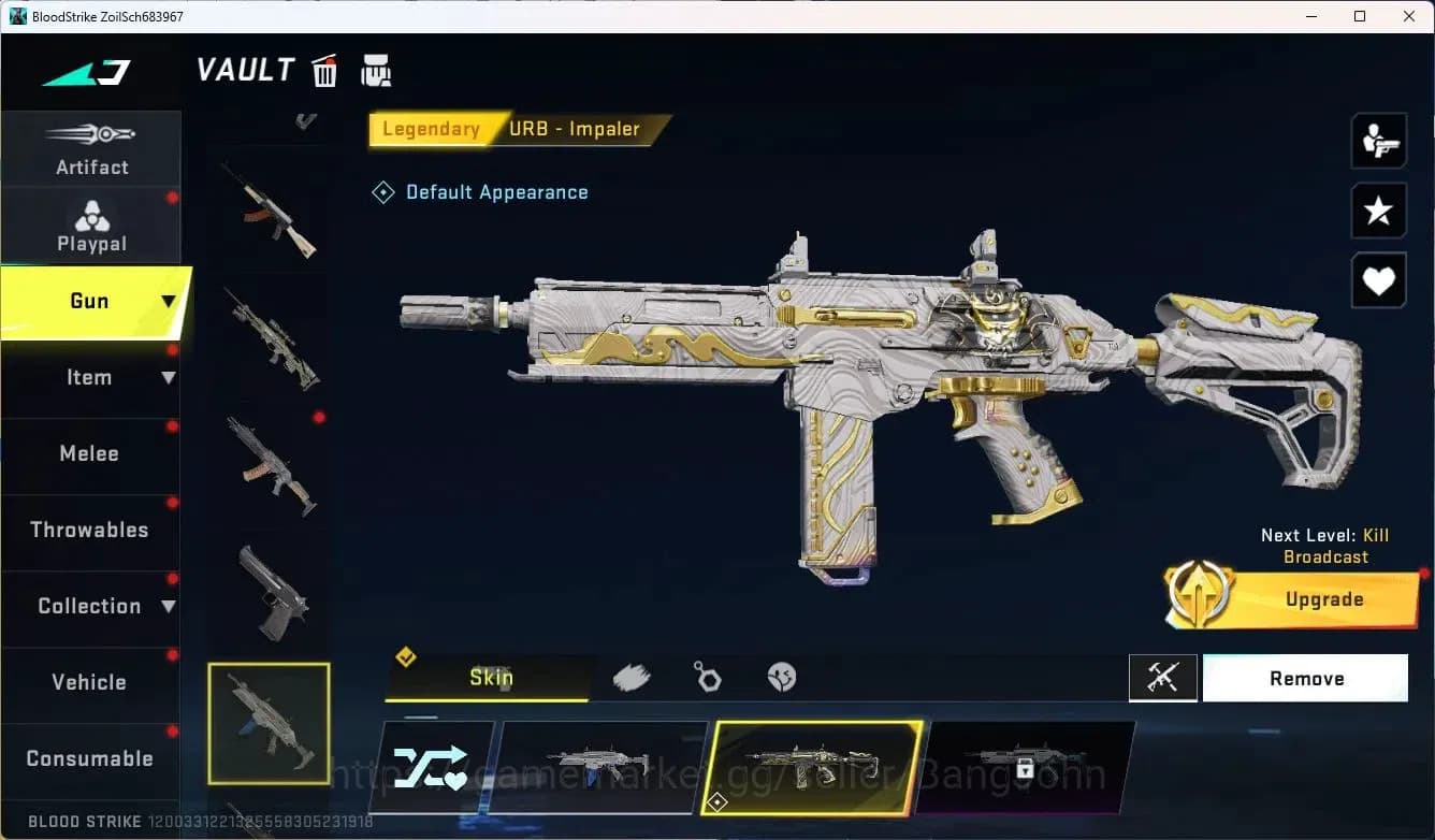 Blood Strike Accounts ASIA | Limited Butterfly Knife (2nd Anniv) | EVANG image 5