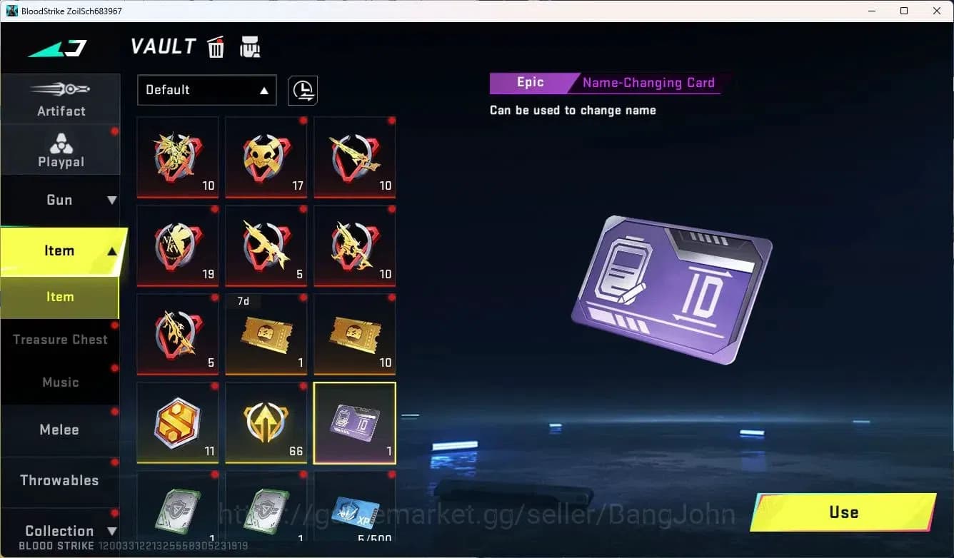 Blood Strike Accounts ASIA | Limited Butterfly Knife (2nd Anniv) | EVANG image 8