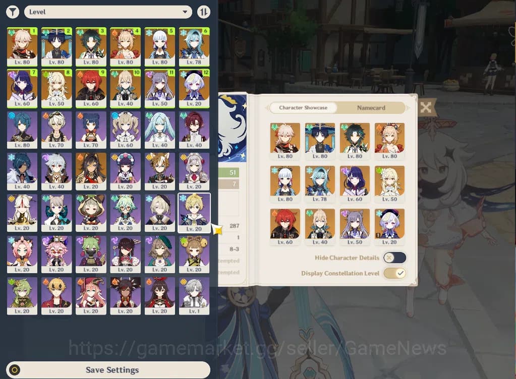 Genshin Impact Accounts ASIA|AR51|7Limited+1(*5Weapon)|Kazuha,Wanderer,Xia image 17