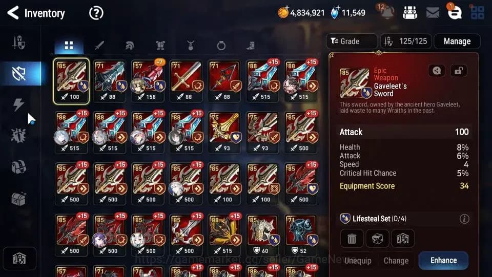 Epic Seven Accounts GLOBAL|UnVerif|6 ML(LOTScales,BArunka,NM Luna,TA C image 19