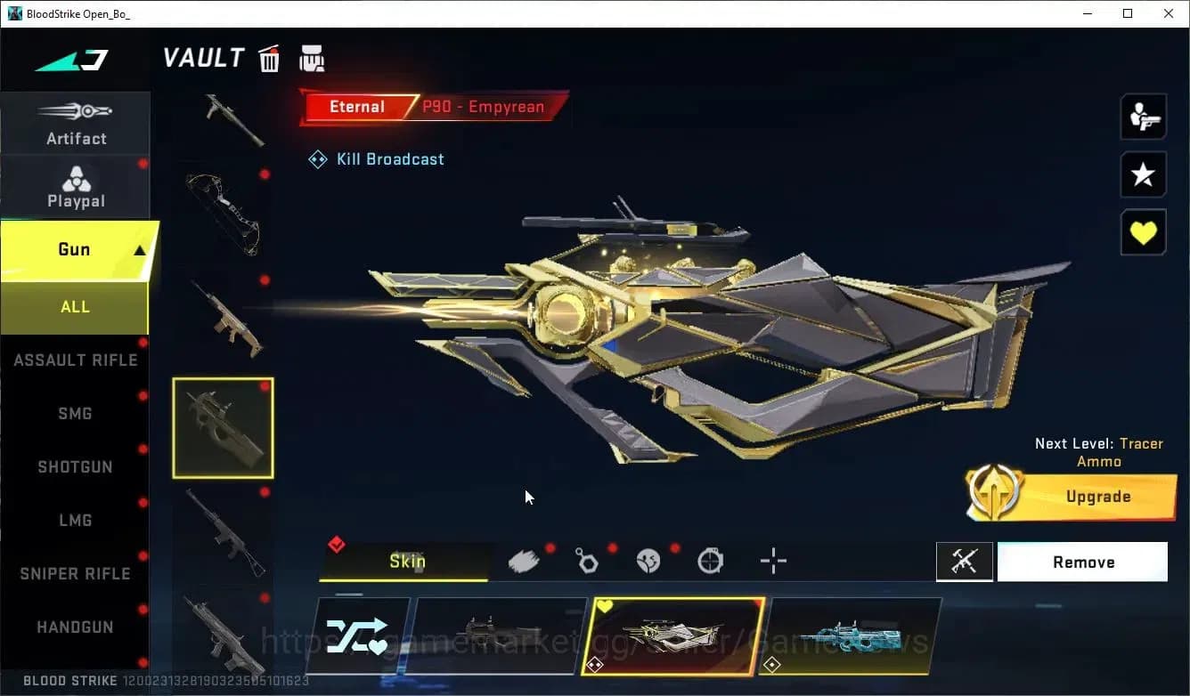 Blood Strike Accounts ASIA|ETERNAL P90-Empyrean,M1887+MELE BFKnife|7 ULT image 10