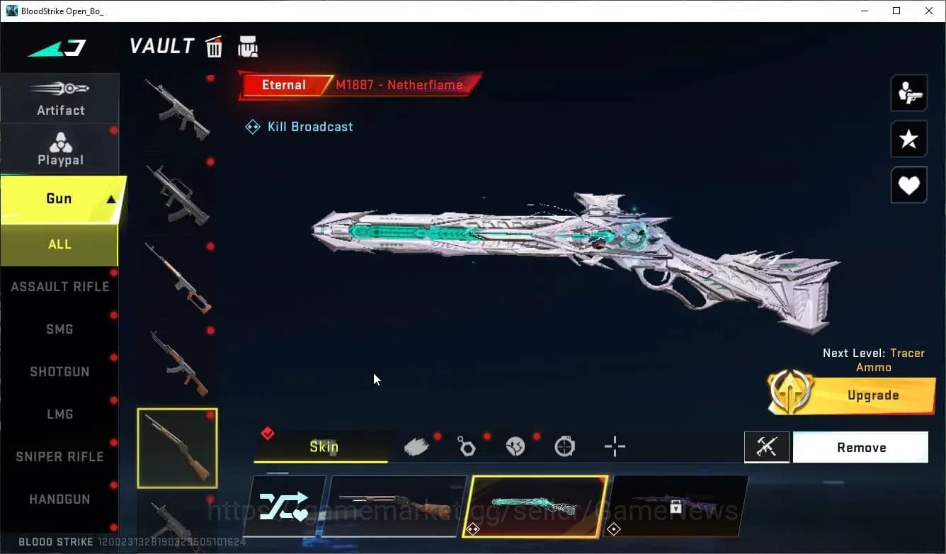Blood Strike Accounts ASIA|ETERNAL P90-Empyrean,M1887+MELE BFKnife|7 ULT image 12