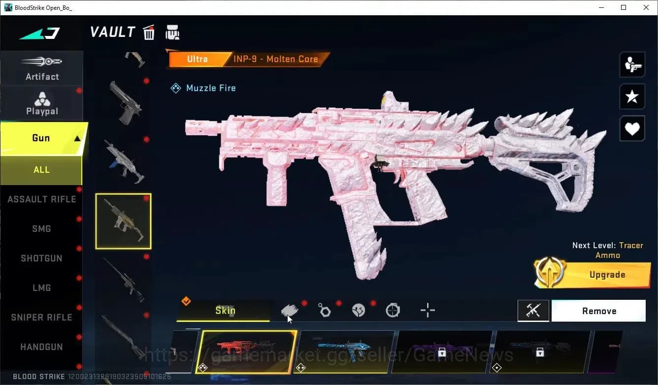 Blood Strike Accounts ASIA|ETERNAL P90-Empyrean,M1887+MELE BFKnife|7 ULT image 16