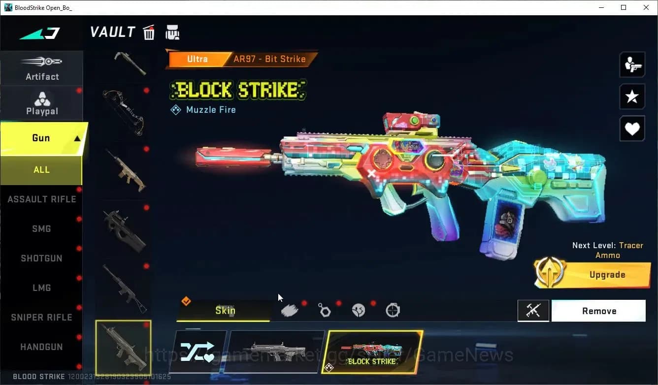 Blood Strike Accounts ASIA|ETERNAL P90-Empyrean,M1887+MELE BFKnife|7 ULT image 17