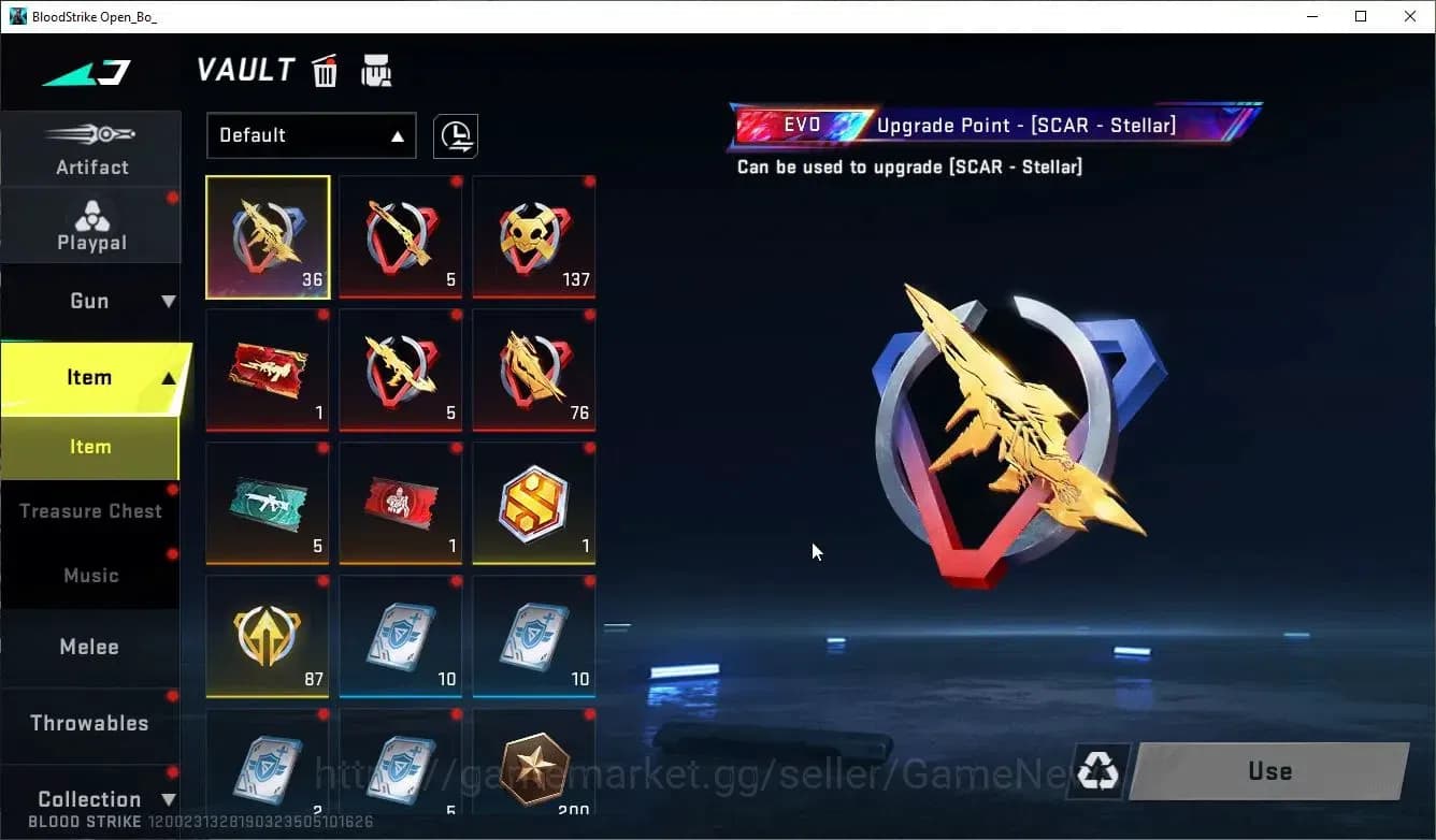 Blood Strike Accounts ASIA|ETERNAL P90-Empyrean,M1887+MELE BFKnife|7 ULT image 20