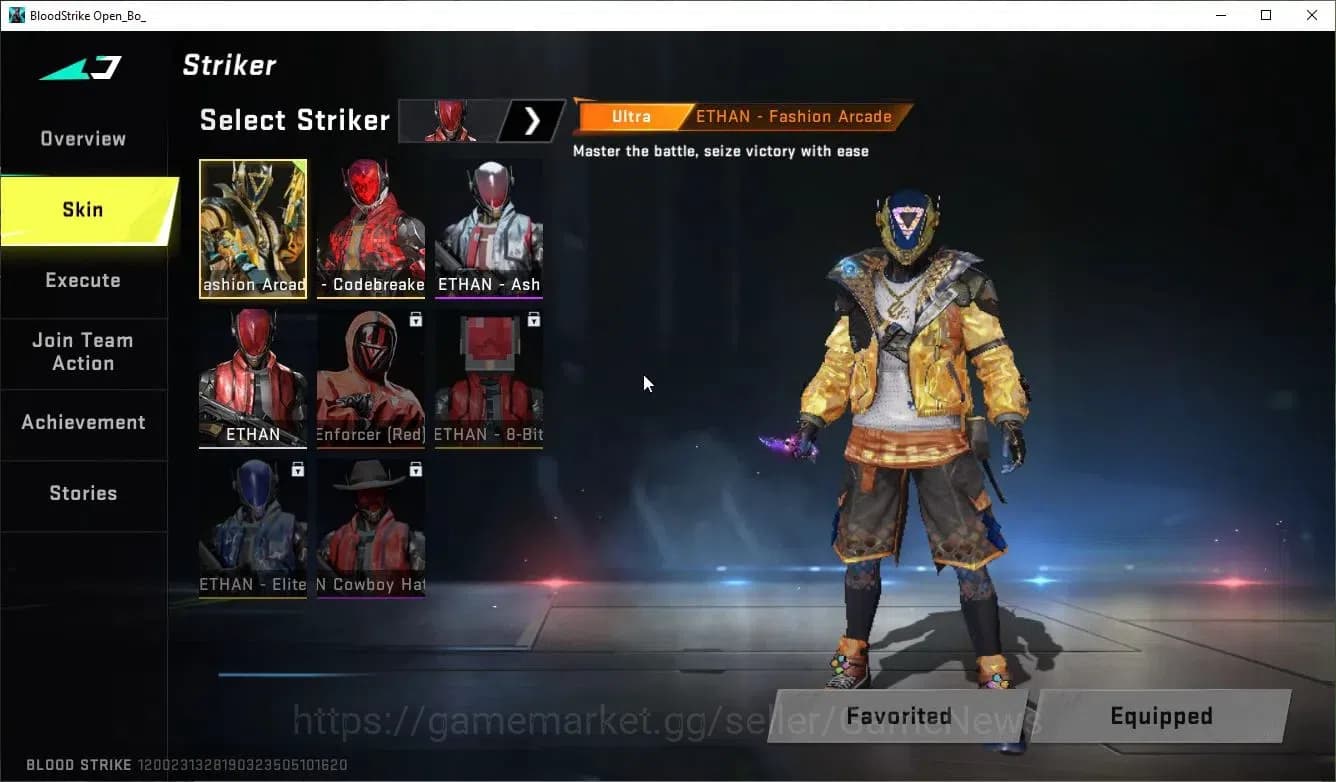 Blood Strike Accounts ASIA|ETERNAL P90-Empyrean,M1887+MELE BFKnife|7 ULT image 3
