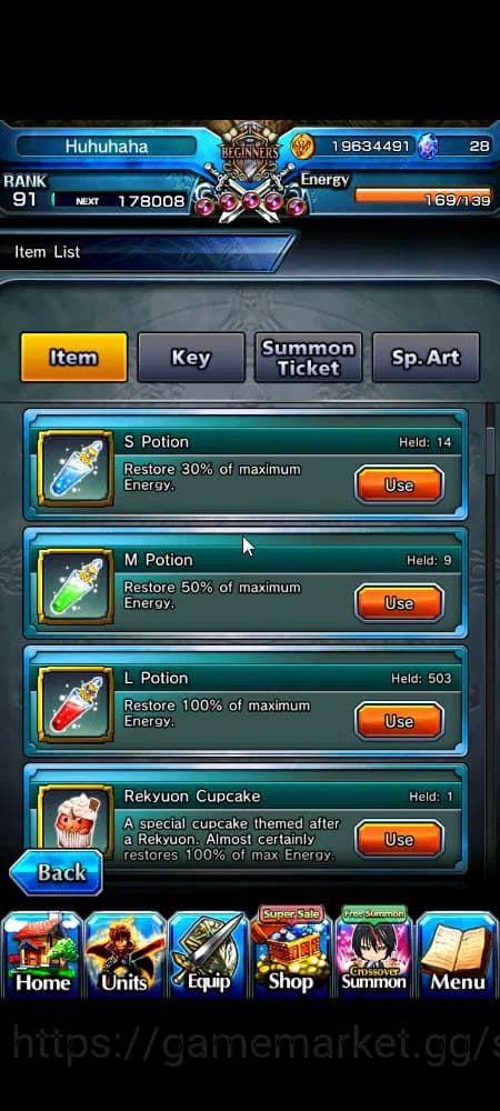 Grand Summoners Accounts Global|Rank 91||18 Ascend+9 TW|[Fen,DL Rimuru,Isli image 17