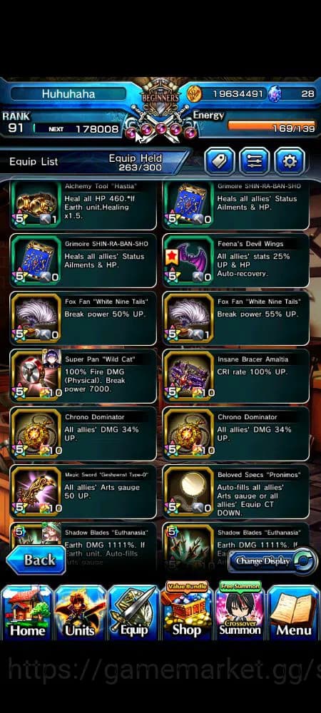 Grand Summoners Accounts Global|Rank 91||18 Ascend+9 TW|[Fen,DL Rimuru,Isli image 4