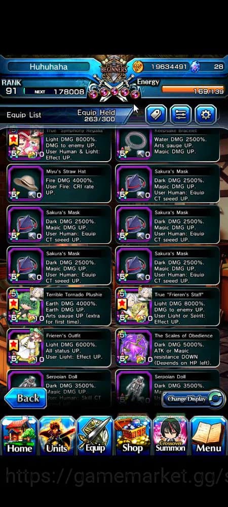 Grand Summoners Accounts Global|Rank 91||18 Ascend+9 TW|[Fen,DL Rimuru,Isli image 7