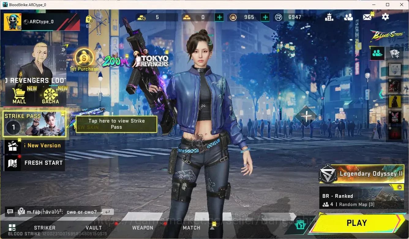 Blood Strike Accounts ASIA|COLLAB,AK47,MCX,KAR98K|ULTRAVECTOR|MORE DETAI image 1