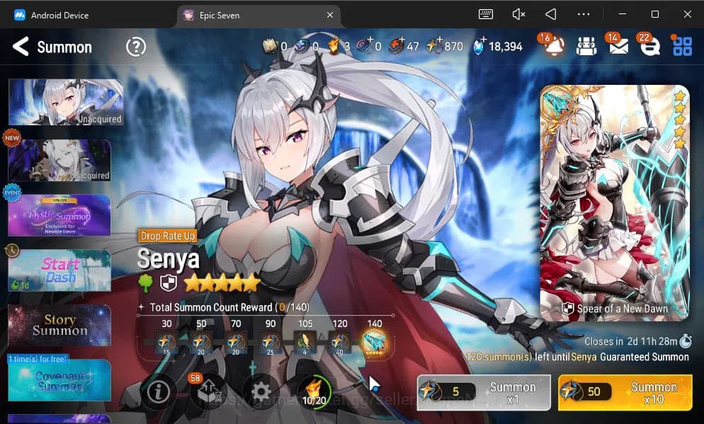 Epic Seven Accounts GLOBAL UNVERIF|4 ML(BArunka,LOT Scales,Belian,Etc) image 14