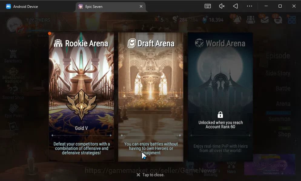 Epic Seven Accounts GLOBAL UNVERIF|4 ML(BArunka,LOT Scales,Belian,Etc) image 15