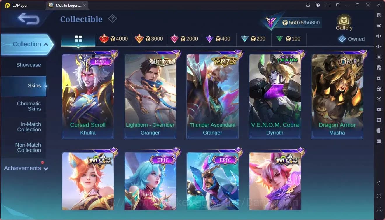 Mobile Legends: Bang Bang Accounts Global|Hero 117|Skin 217|KOF Karina|Transformers R image 11