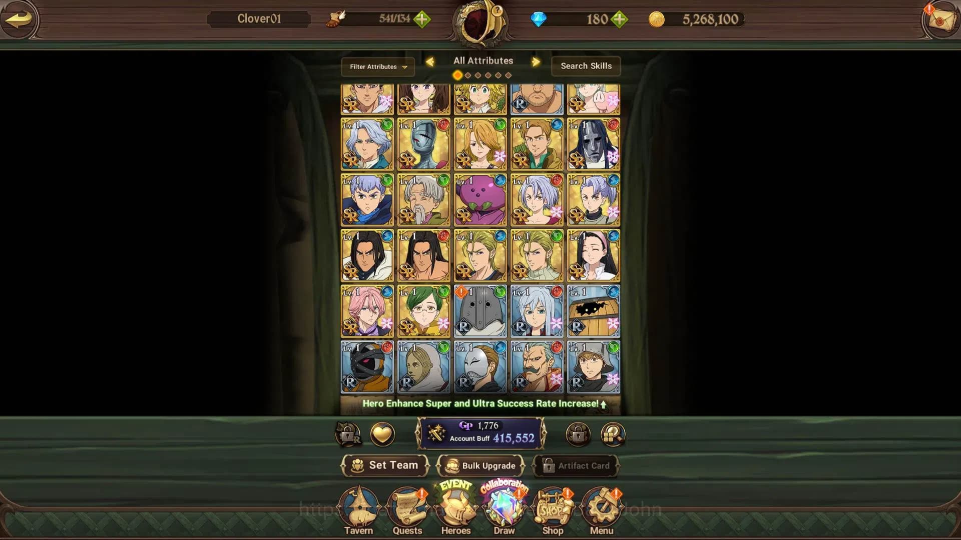 The Seven Deadly Sins: Grand Cross Accounts GLOBAL | 400k CC | Collab Re-Zero (Rem Ram Beatric image 5