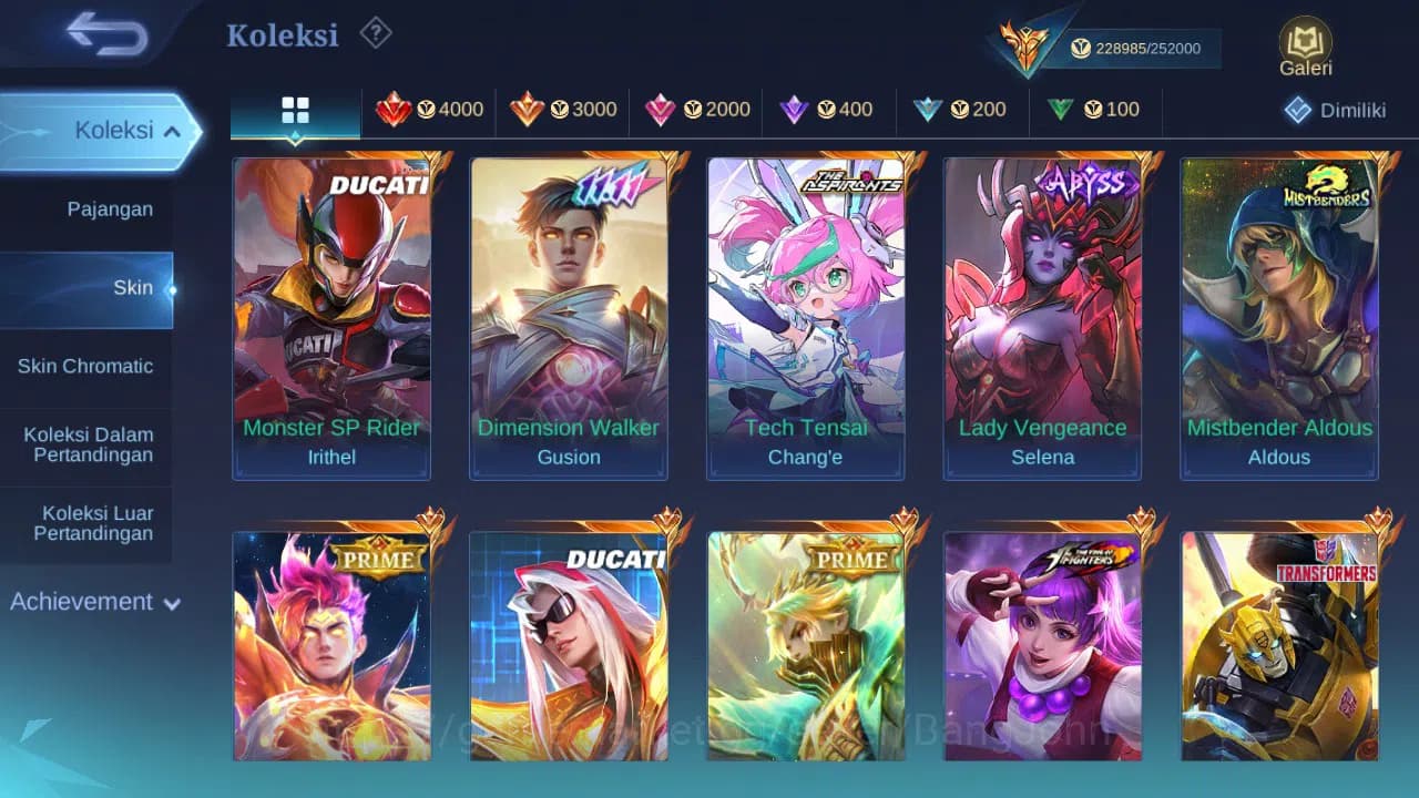 Mobile Legends: Bang Bang Accounts Hero 132 Skin 570 | Collector Ling | AOT Fanny | A image 3