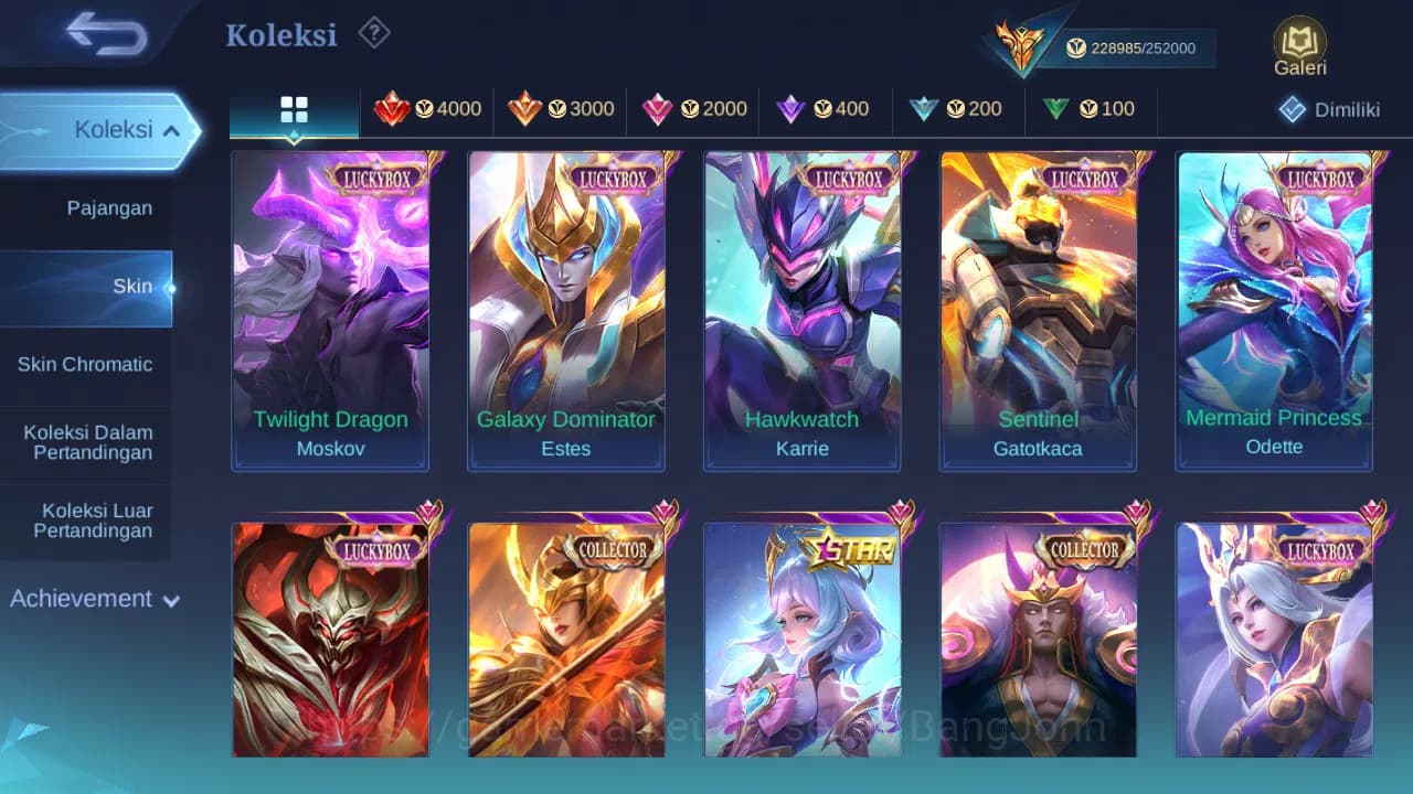 Mobile Legends: Bang Bang Accounts Hero 132 Skin 570 | Collector Ling | AOT Fanny | A image 7