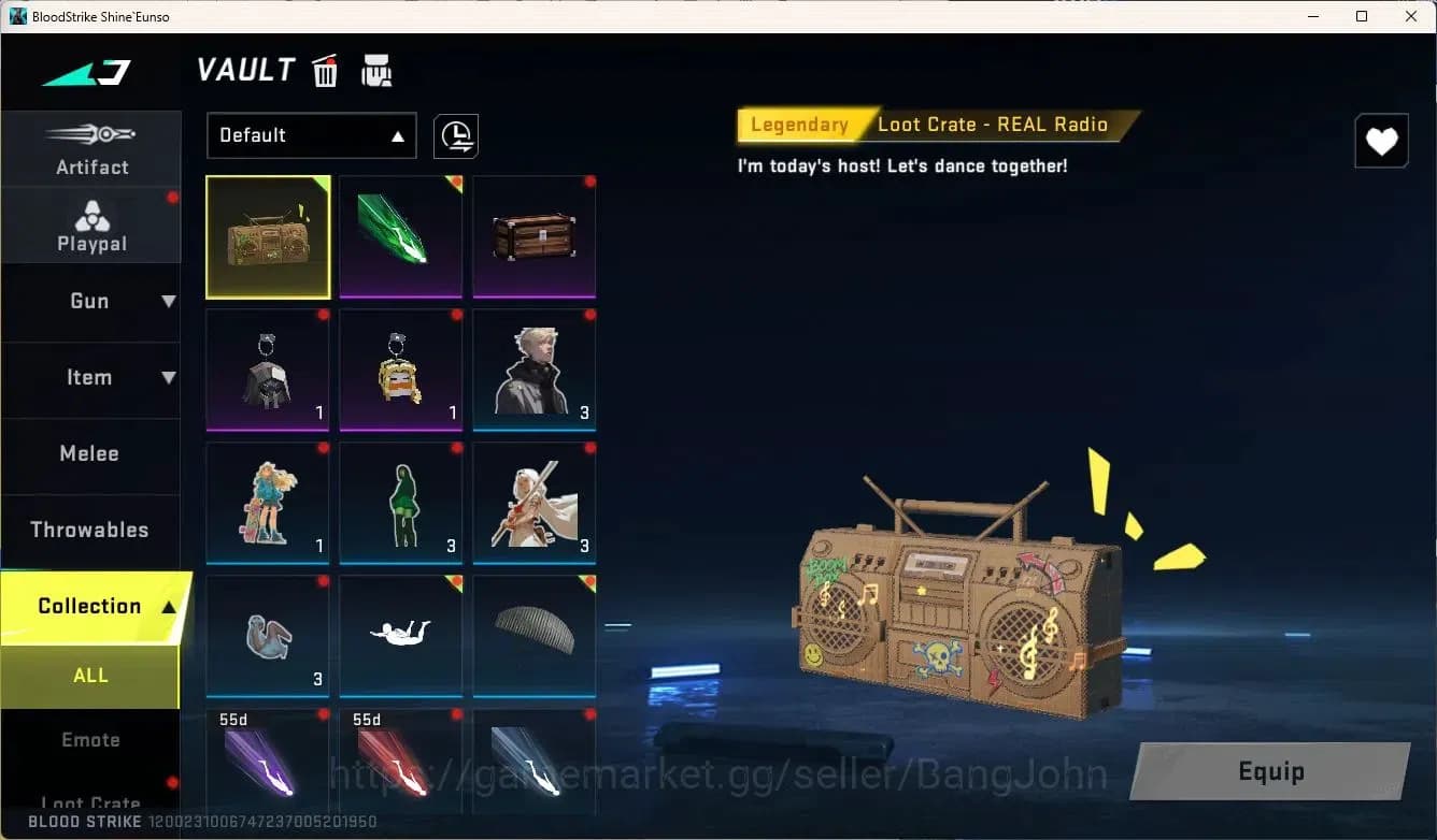 Blood Strike Accounts ASIA | 3 7DS/TR Guns: Kar98K,QBZ95,Bizon | 2 Ultra image 18